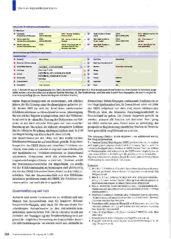 Vorschauseite 4: Deutsches Register Klinischer Studien