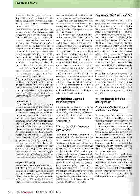 Vorschauseite 3: Logopädische Arbeit mit Frühgeborenen und Säuglingen
