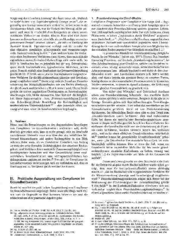 Vorschauseite 6: Compliance im Gesundheitswesen - Grundlagen und aktuelle Entwicklung