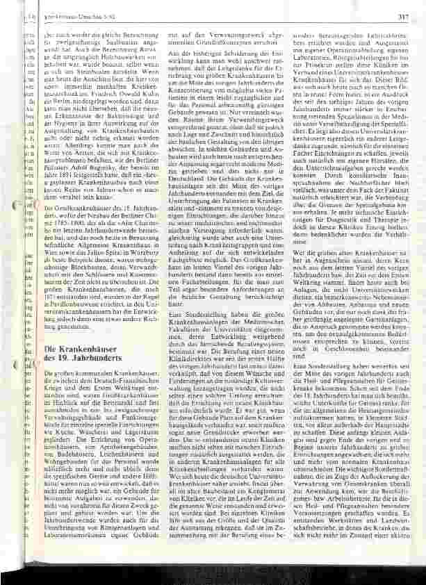 Vorschauseite 3: Großkrankenhäuser Vorläufer und Wandlungen der Konzepte