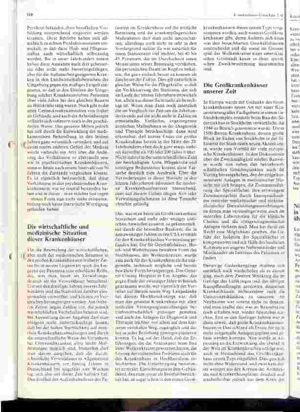 Vorschauseite 4: Großkrankenhäuser Vorläufer und Wandlungen der Konzepte