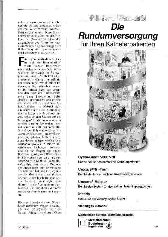 Vorschauseite 2: Samuel Hahnemann - der Begründer der Homöopathie