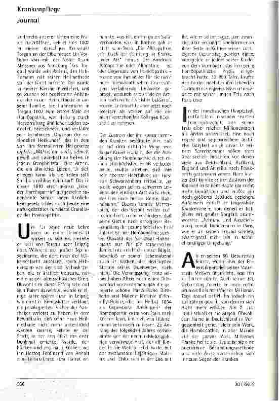 Vorschauseite 3: Samuel Hahnemann - der Begründer der Homöopathie