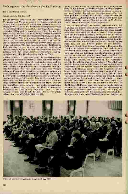 Vorschauseite 2: Die Einweihung des Wilhelm-Polligkeit-Instituts