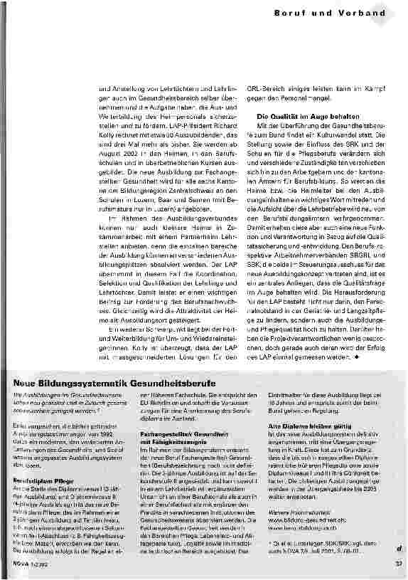Vorschauseite 2: Zukunftsweisendes Pilotprojekt