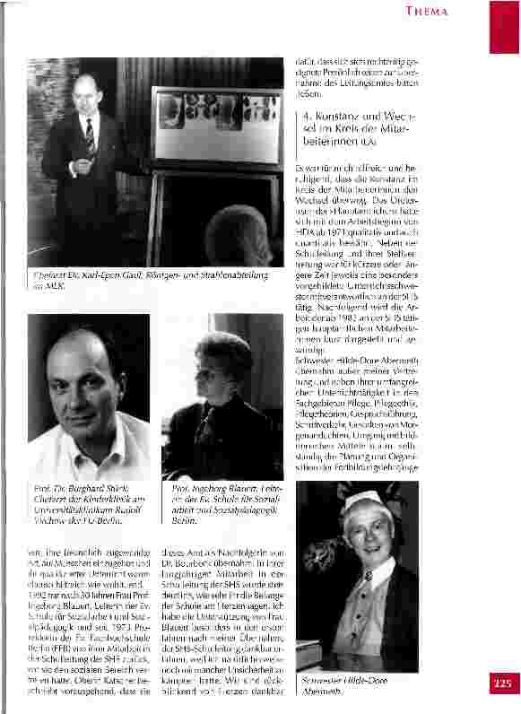 Vorschauseite 6: Chronik der Schwesternhochschule der Diakonie/Berlin Teil 1: Die Jahre von 1983 bis 1994