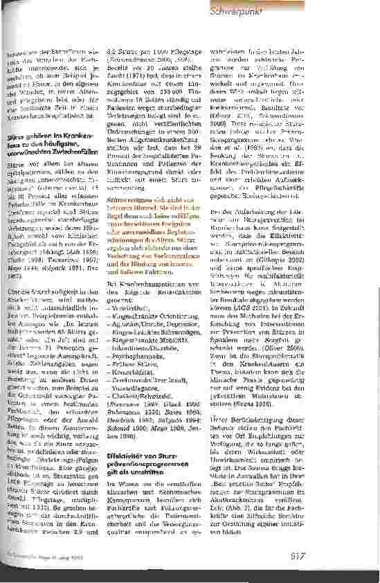 Vorschauseite 2: Stürze im Krankenhaus Wege zur Prävention