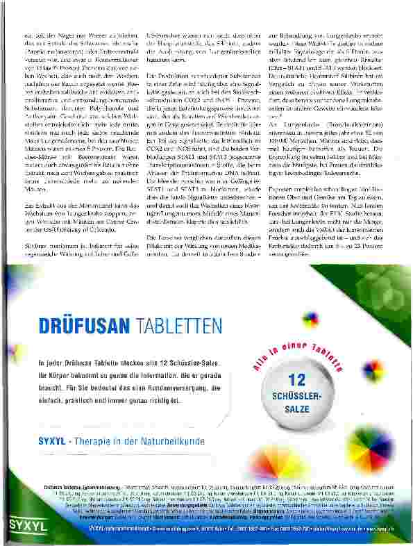 Vorschauseite 5: Speiseplan gegen Krebs