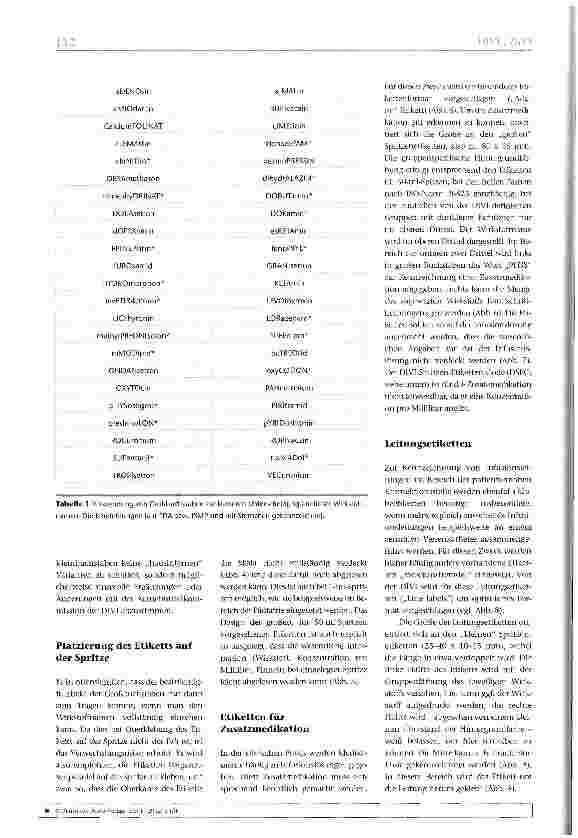 Vorschauseite 3: Empfehlung zur Kennzeichnung von Spritzen in der Intensivund Notfallmedizin 2012 - erste Überarbeitung des „DlVI-Standards