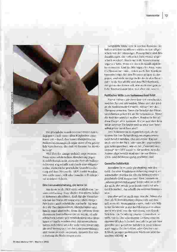 Vorschauseite 2: Solidarität!