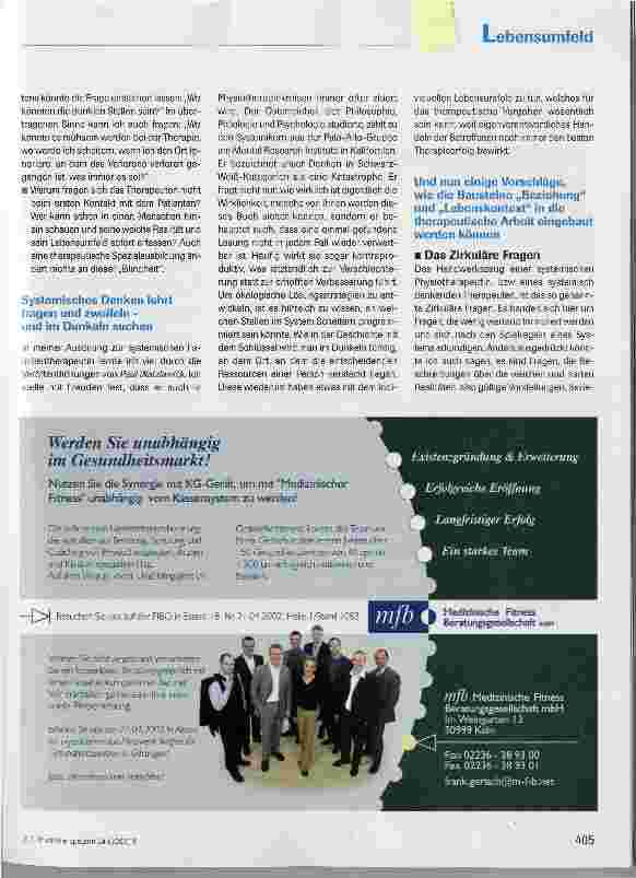 Vorschauseite 5: Beziehungen und Lebensumfeld als Bausteine für die therapeutische Arbeit