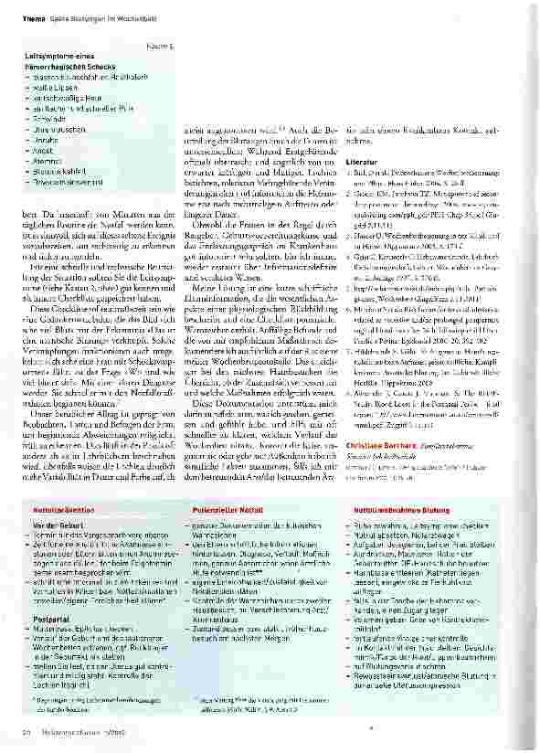 Vorschauseite 4: Eine zu wenig beachtete Gefahr?