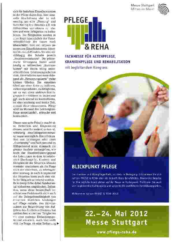 Vorschauseite 3: Neuausrichtung von Tätigkeiten im Krankenhaus