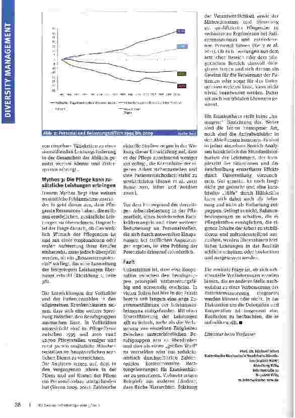Vorschauseite 4: Neuausrichtung von Tätigkeiten im Krankenhaus
