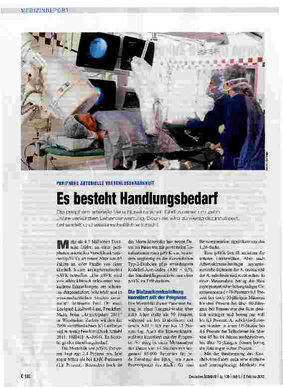 Vorschauseite 1: Es besteht Handlungsbedarf