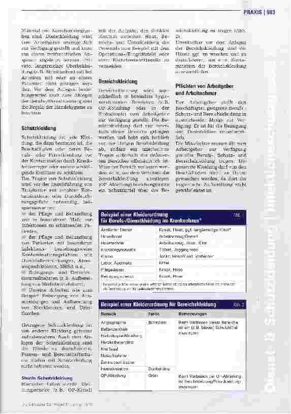 Vorschauseite 2: Dienstund Schutzkleidung