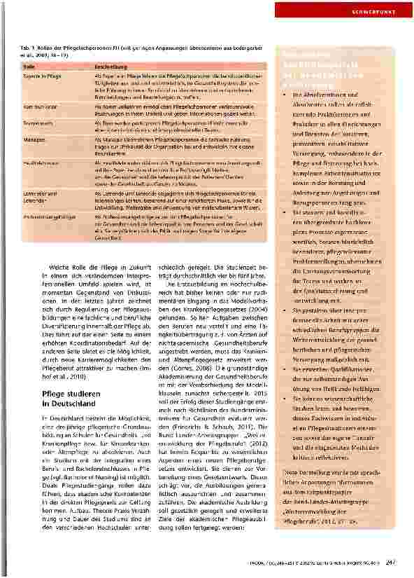 Vorschauseite 2: Erfahrungen und Selbstverständnis von Bachelorstudierenden in der Praxis