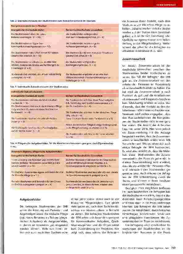 Vorschauseite 4: Erfahrungen und Selbstverständnis von Bachelorstudierenden in der Praxis