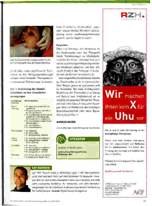 Vorschauseite 4: Störungen der Kieferregion untersuchen