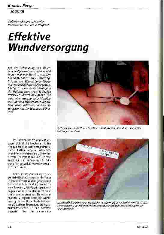 Vorschauseite 1: Effektive Wundversorgung