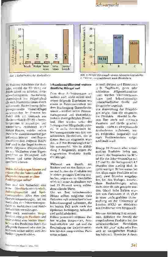 Vorschauseite 2: Inkontinenzprodukte - wie sicher sind sie wirklich?