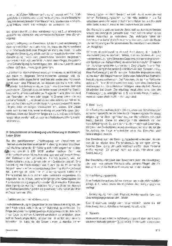 Vorschauseite 5: Aufsichtspflicht des Trägers gegeüber verwirrten Heimbewohnern