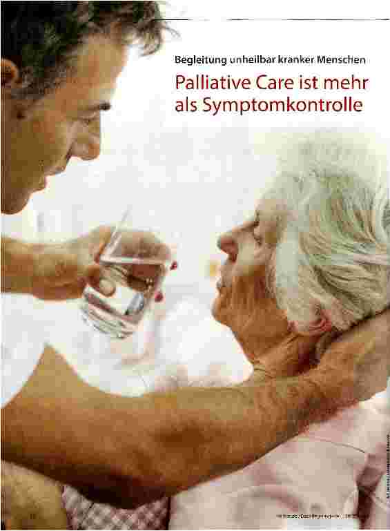 Vorschauseite 1: Palliative Care ist mehr als Symptomkontrolle
