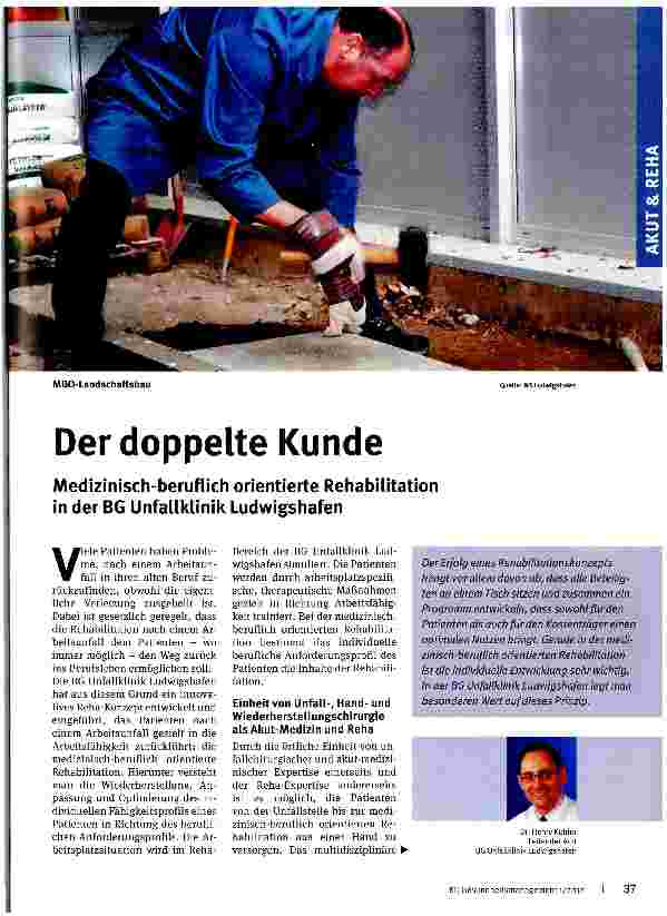 Vorschauseite 1: Der doppelte Kunde