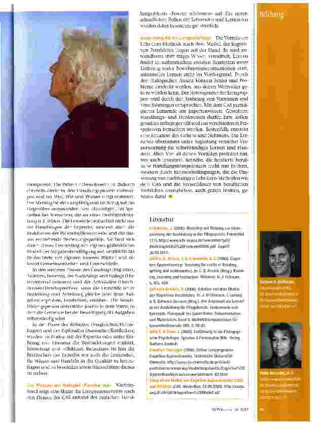 Vorschauseite 3: Cognitive Apprenticeship