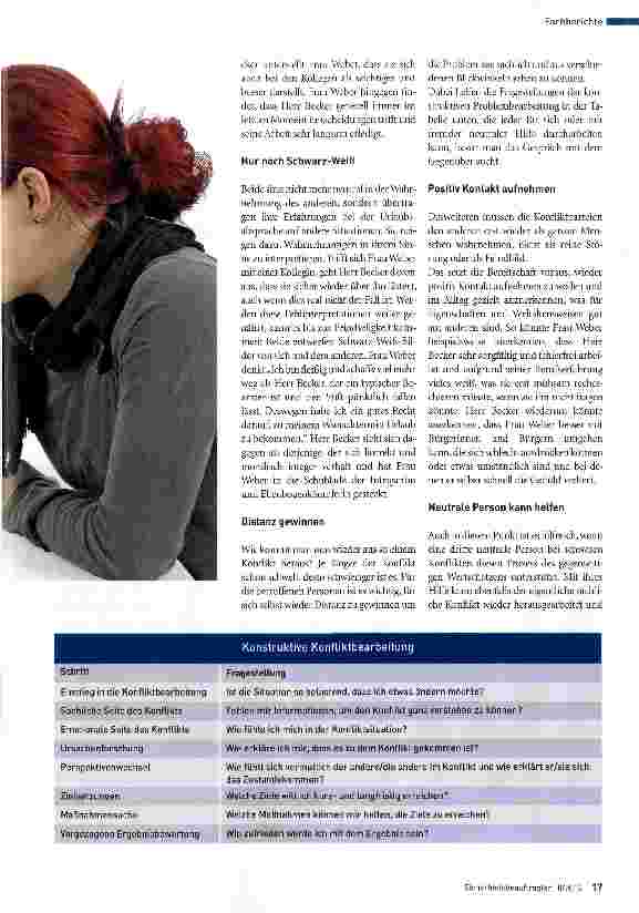 Vorschauseite 2: Wenn sich jeder im Recht fühlt