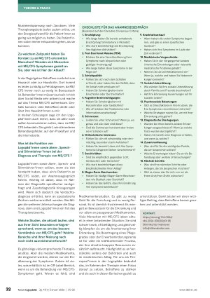 Vorschauseite 3: ME/CFS: Ursachen, Diagnostik und therapeutische Strategien Interview mit Michael Helbing