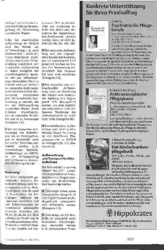 Vorschauseite 4: Anforderungen an die Hygiene bei der Aufbereitung flexibler Endoskope und endoskopischen Zusatzinstrumentariums