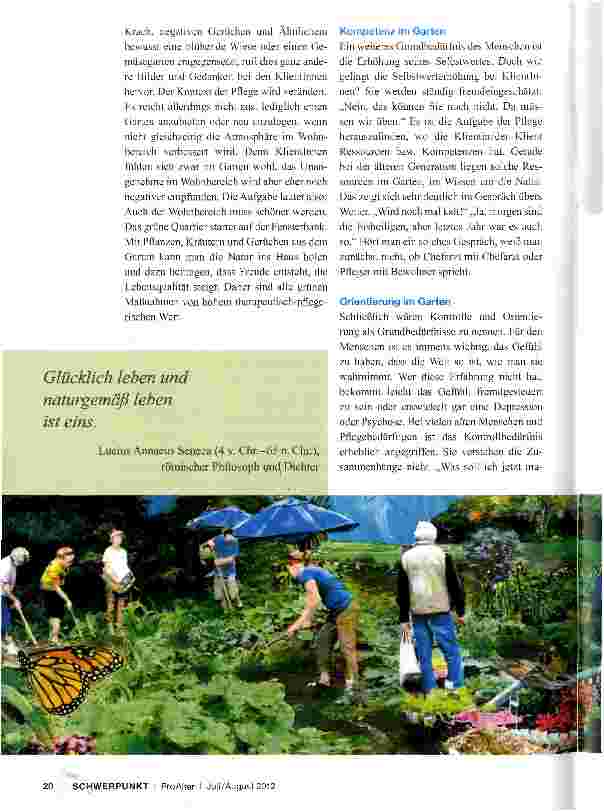 Vorschauseite 2: Grundbedürfnisse befriedigen -der hilfreiche Garten