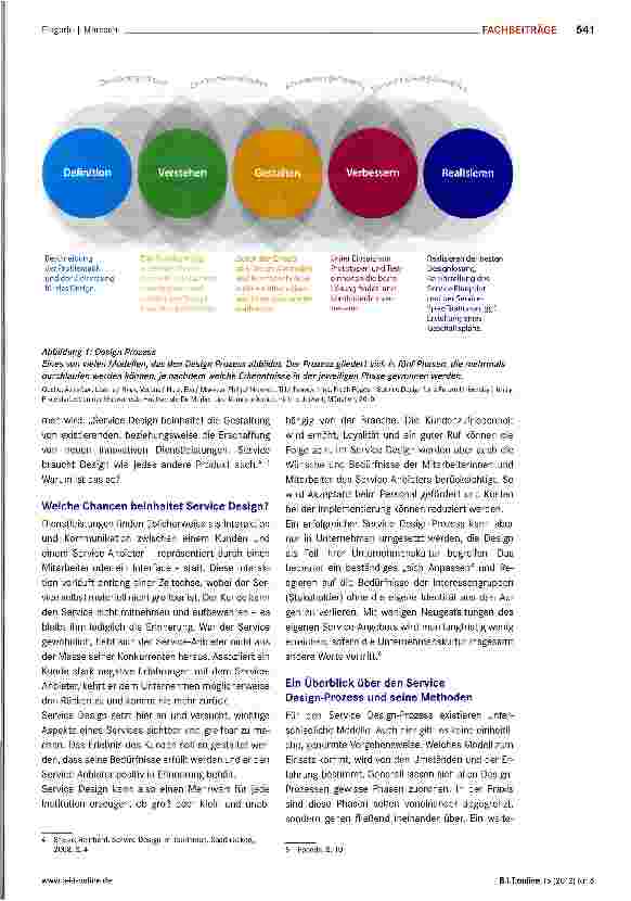 Vorschauseite 3: Service Design: Eine Methode zur Neuund Weiterentwicklung von Bibliotheksdienstleistungen?