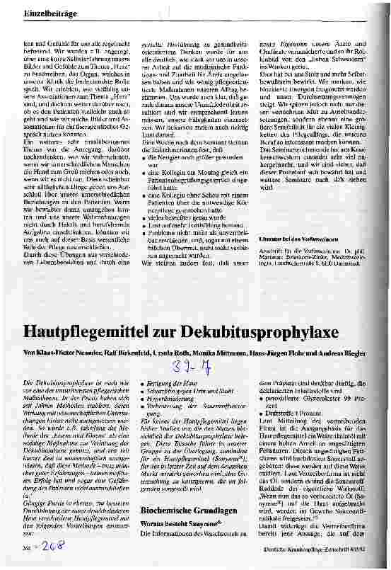 Vorschauseite 4: Aufwiegelung zur Gesundheit Pflegefachseminar zum Thema Gesundheitsbildung