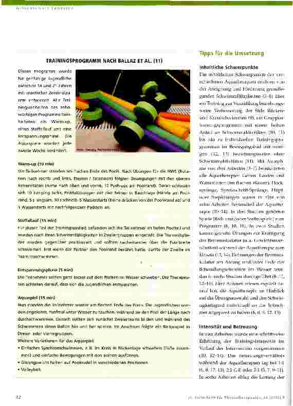 Vorschauseite 2: Wasser hat viele positive Effekte bei Kindern mit ICP