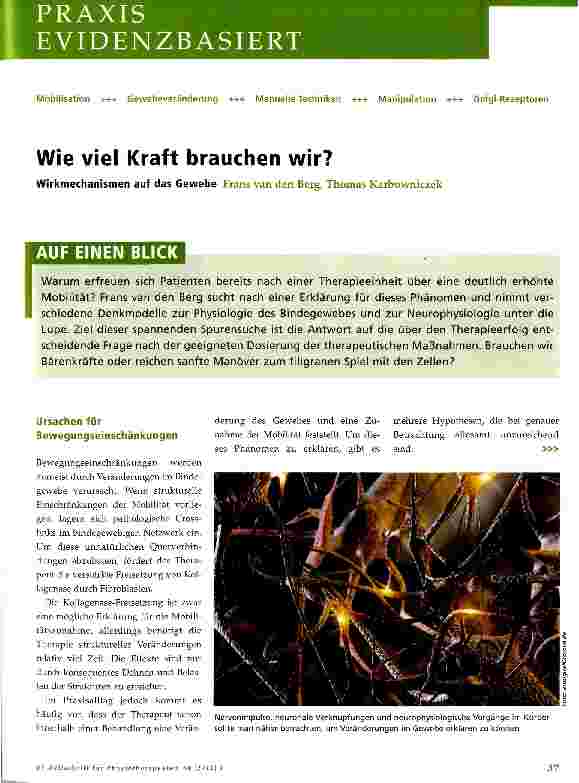 Vorschauseite 1: Wie viel Kraft brauchen wir?