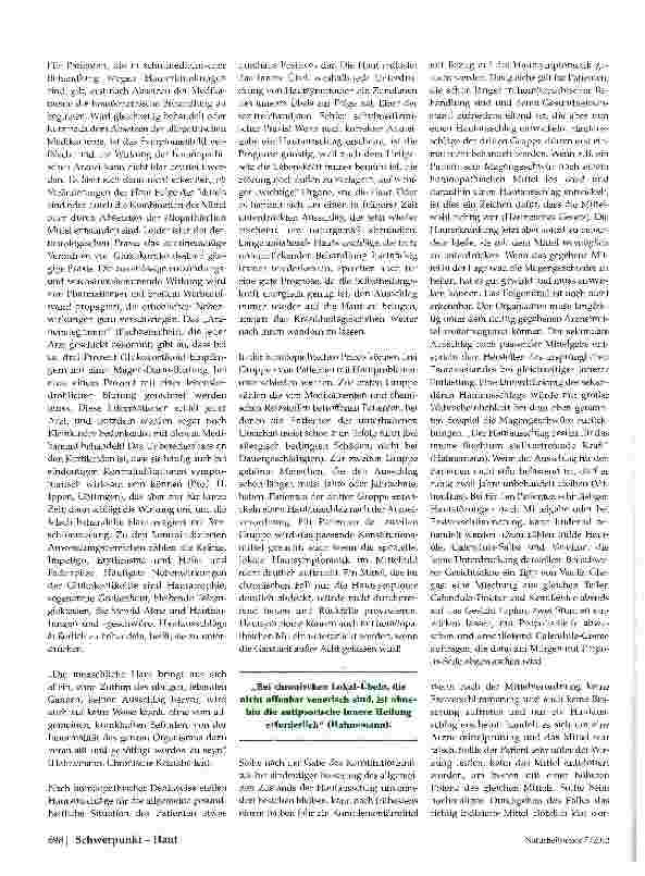 Vorschauseite 2: Mit heiler Haut. .. und Homöopathie