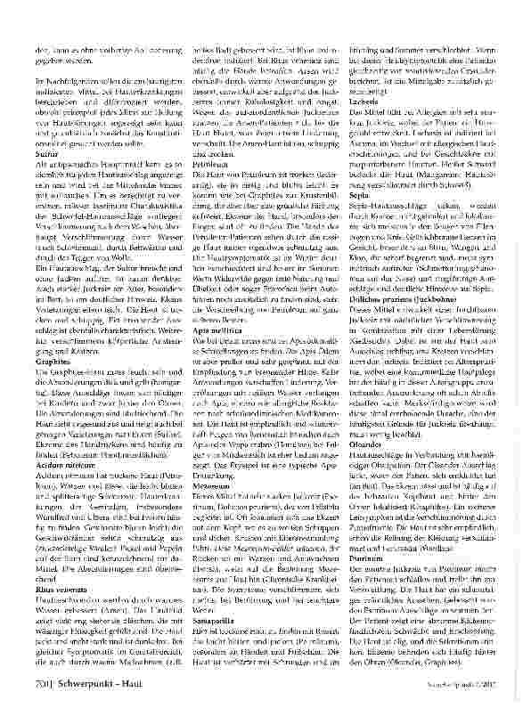 Vorschauseite 3: Mit heiler Haut. .. und Homöopathie