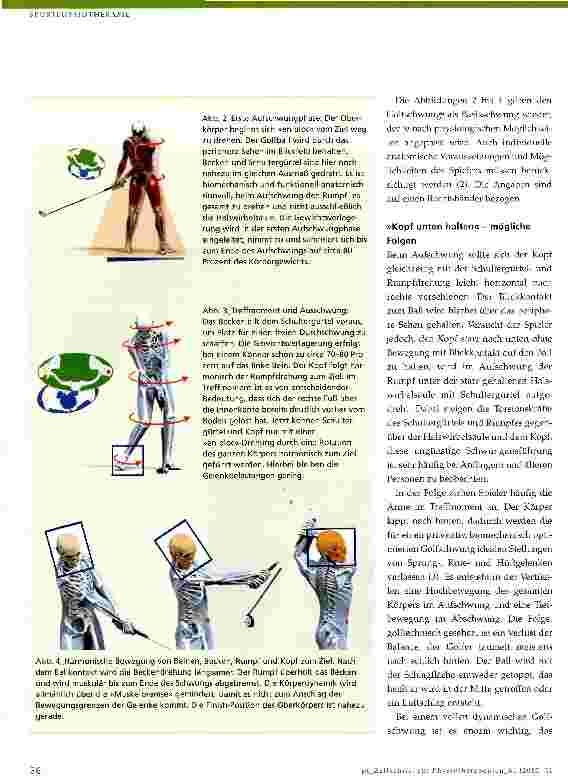 Vorschauseite 2: »Kopf still halten« - des Golfers Fluch?