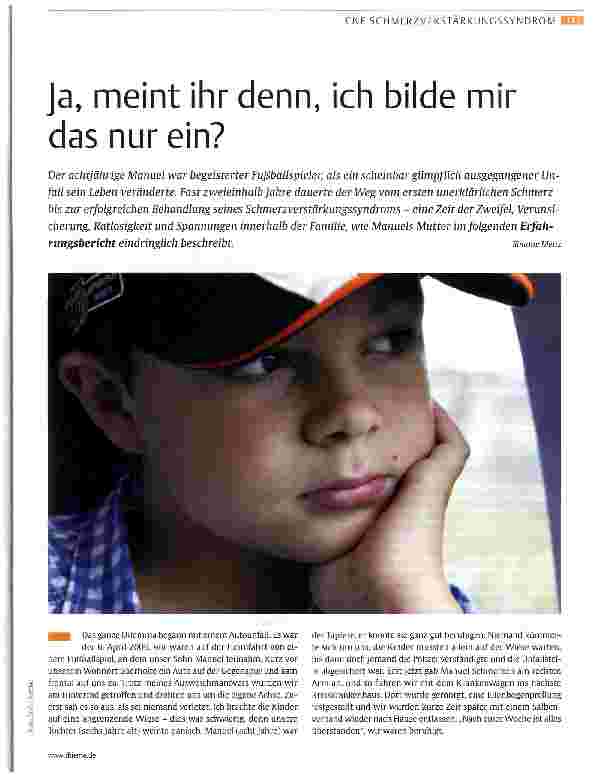 Vorschauseite 1: Ja, meint ihr denn, ich bilde mir das nur ein?