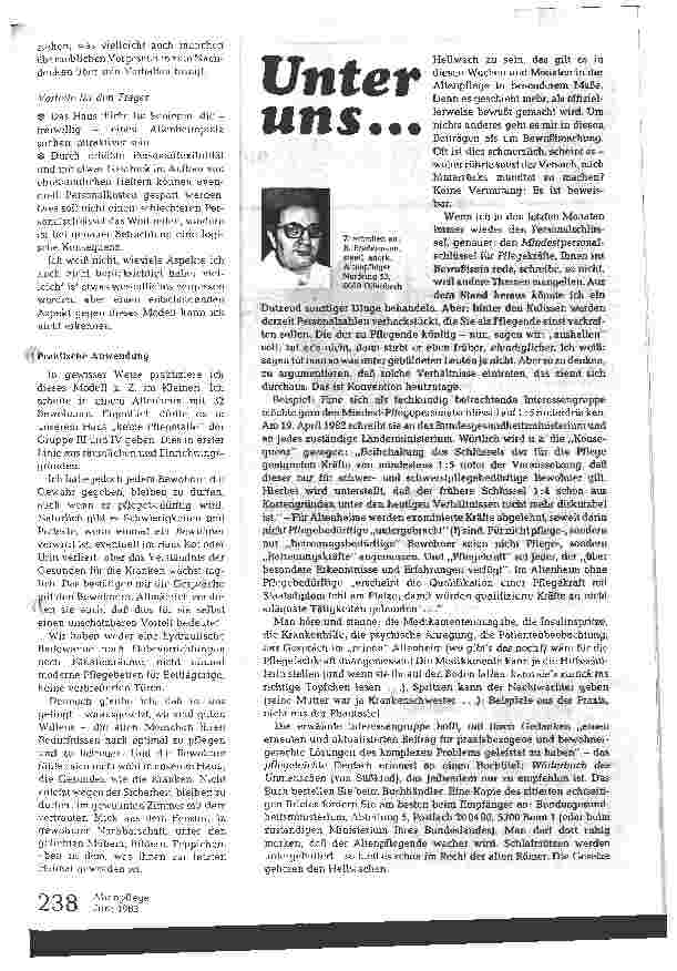 Vorschauseite 2: Gedanken zur Heimgestaltung