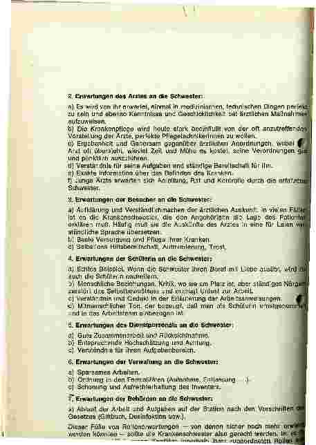 Vorschauseite 2: Die Rolle der Krankenschwester - eine Rolle voller Inhalte und Chancen