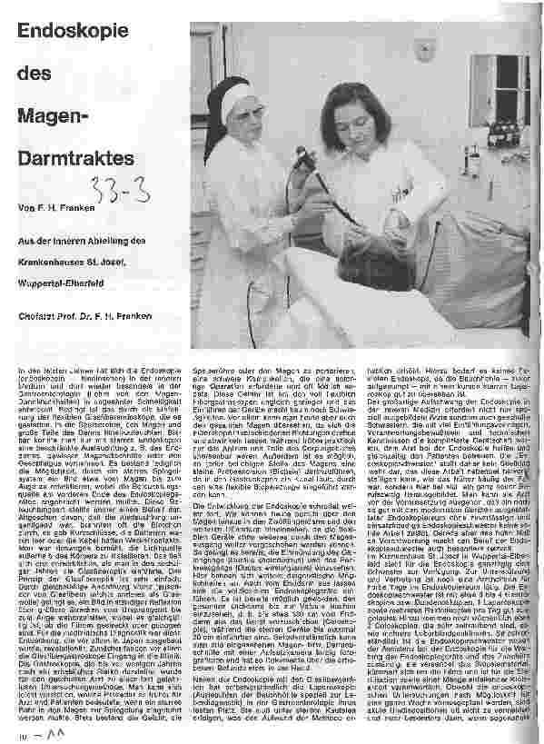 Vorschauseite 1: Endoskopie des Magen- Darmtraktes