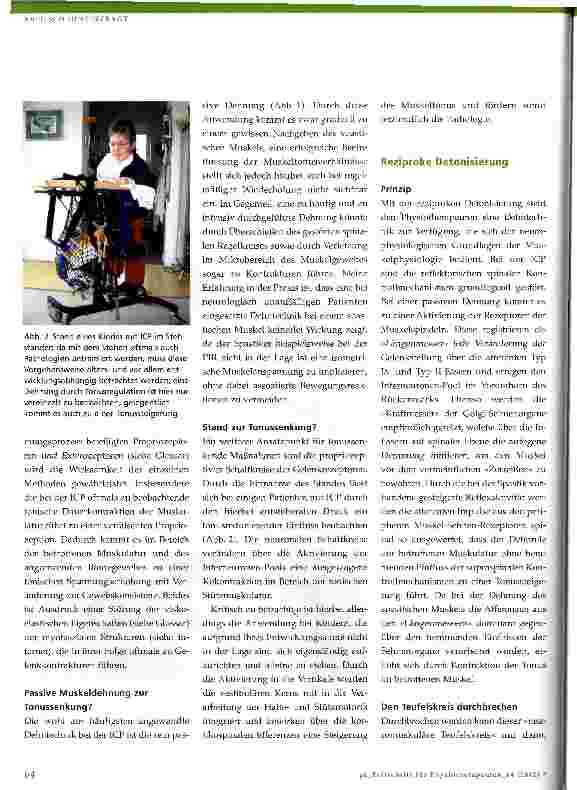 Vorschauseite 2: Dehnung in der kinderphysiotherapeutischen Behandlung