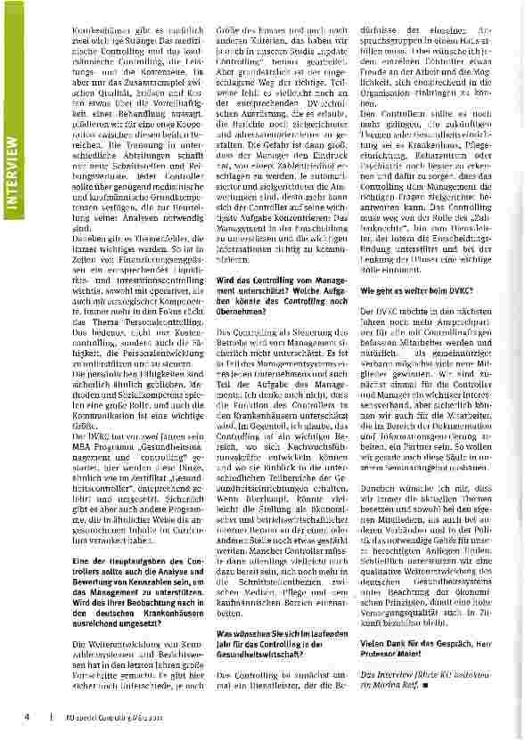 Vorschauseite 3: Erfolgsfaktor Controlling