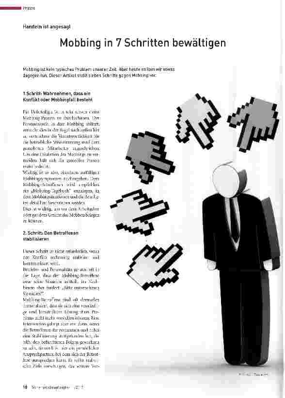 Vorschauseite 1: Mobbing in 7 Schritten bewältigen
