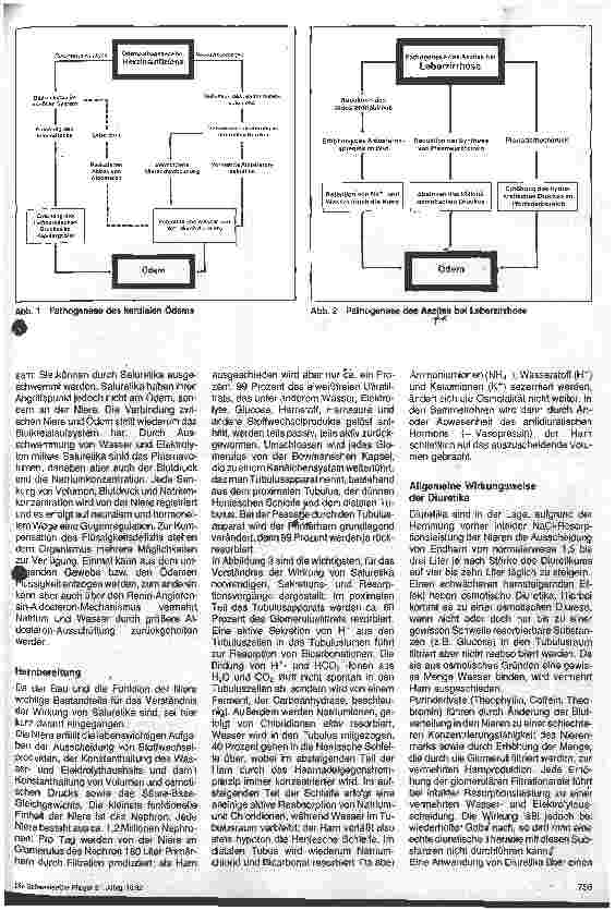Vorschauseite 2: Diuretika (Saluretika) 8. Folge Arzneimittellehre