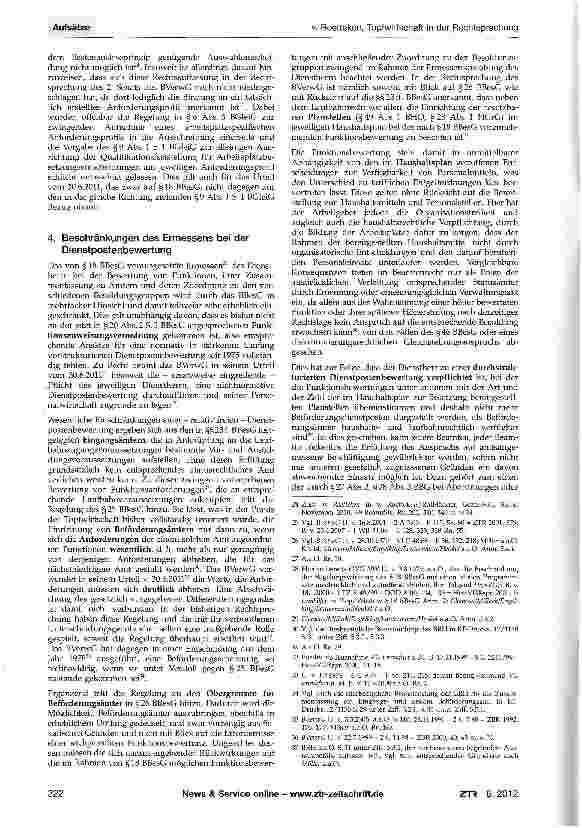 Vorschauseite 3: Topfwirtschaft in der Rechtsprechung
