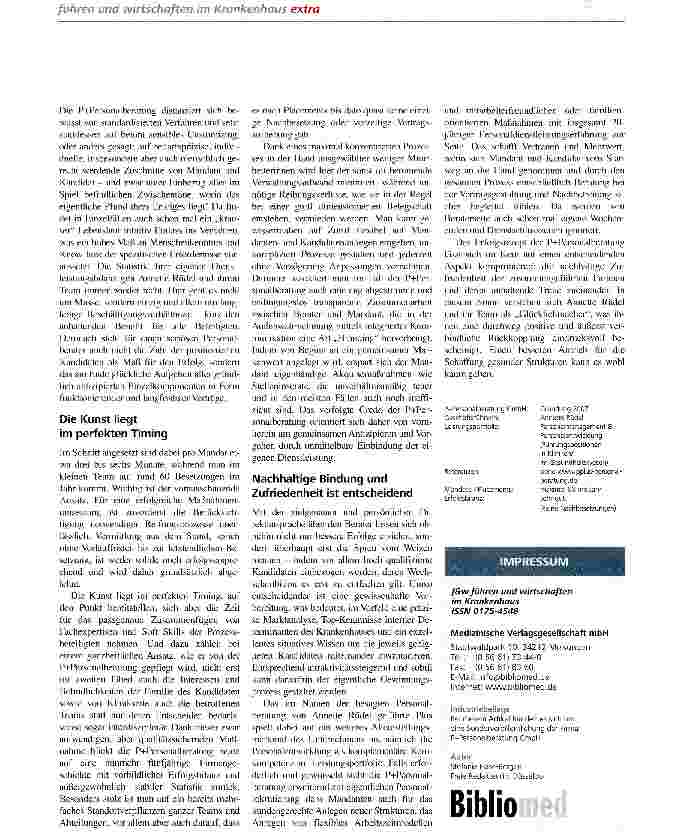 Vorschauseite 2: Perspektive braucht verlässliche Partner und bewegliche Vorausdenker mit Weitblick